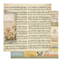 PhotoPlay - Everyday Junque Collection - 12 x 12 Double Sided Paper - Music Notes