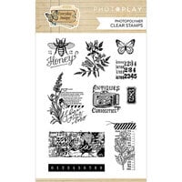 PhotoPlay - Everyday Junque Collection - Clear Photopolymer Stamps - Elements