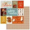 Photo Play Paper - Fall Breeze Collection - 12 x 12 Double Sided Paper - Thankful