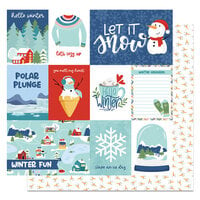 PhotoPlay - Frostival Collection - 12 x 12 Double Sided Paper - Let It Snow