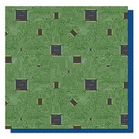PhotoPlay - Gamer Collection - 12 x 12 Double Sided Paper - Circuit Board