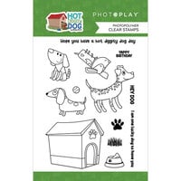 PhotoPlay - Hot Diggity Dog Collection - Clear Photopolymer Stamps - Stamps