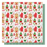ColorPlay - Homemade Holidays Collection - Christmas - 12 x 12 Double Sided Paper - Let's Bake
