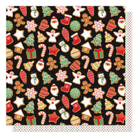 ColorPlay - Homemade Holidays Collection - Christmas - 12 x 12 Double Sided Paper - Sugar Cookies