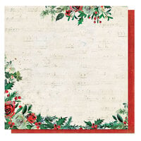 PhotoPlay - Holiday Charm Collection - 12 x 12 Double Sided Paper - Christmas Carols