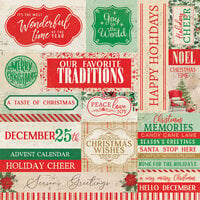 PhotoPlay - Holiday Charm Collection - 12 x 12 Double Sided Paper - Happy Holidays
