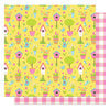 PhotoPlay - Hop To It Collection - 12 x 12 Double Sided Paper - Spring Garden