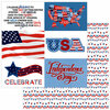 Photo Play Paper - Land of the Free Collection - 12 x 12 Double Sided Paper - Land That I Love