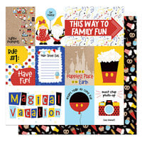 PhotoPlay - Tulla and Norbert's Magical Vacation Collection - 12 x 12 Double Sided Paper - Family Fun