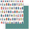 Photo Play Paper - Monterey Bay Collection - 12 x 12 Double Sided Paper - Beach Huts
