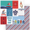 Photo Play Paper - Monterey Bay Collection - 12 x 12 Double Sided Paper - Seas The Day