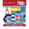 Photo Play Paper - Monterey Bay Collection - Ephemera - Die Cut Cardstock Pieces