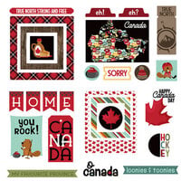 PhotoPlay - O Canada 2 Collection - Ephemera - Die Cut Cardstock Pieces