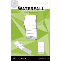 PhotoPlay - Maker's Series Collection - Creation Bases - Mechanical - 4 x 4 - White Waterfall