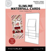 PhotoPlay - Maker's Series Collection - Slimline - Waterfall Cards - 3 Pack