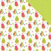 Photo Play Paper - Summer Daydreams Collection - 12 x 12 Double Sided Paper - Popsicles