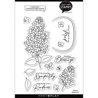 PhotoPlay - Say It With Stamps Collection - Clear Photopolymer Stamps - Lovely Lilacs