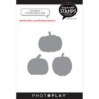 PhotoPlay - Say It With Stamps Collection - Etched Dies - Pumpkins