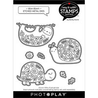 PhotoPlay - Say It With Stamps Collection - Etched Dies - Slow Down