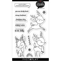 PhotoPlay - Say It With Stamps Collection - Christmas - Clear Photopolymer Stamps - You're a Deer