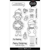 PhotoPlay - Say It With Stamps Collection - Clear Photopolymer Stamps - I Love Christmas
