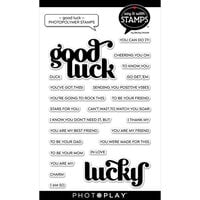 Photoplay - Say It With Stamps Collection - Clear Photopolymer Stamps - Good Luck - Lucky