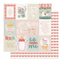 PhotoPlay - Sweet Little Princess Collection - 12 x 12 Double Sided Paper - Hello Little One
