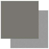 Photo Play Paper - Snuggle Up Collection - Boy - 12 x 12 Double Sided Paper - Solids Plus - Dark Grey Blue