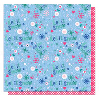 PhotoPlay - Snow Day Collection - 12 x 12 Double Sided Paper - Let It Snow