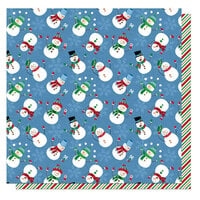 PhotoPlay - Santa Please Stop Here Collection - Christmas - 12 x 12 Double Sided Paper - Frosty Fun