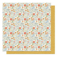 PhotoPlay - The Great Outdoors Collection - 12 x 12 Double Sided Paper - Wildflowers