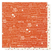PhotoPlay - Thankful Collection - 12 x 12 Double Sided Paper - Hello Fall