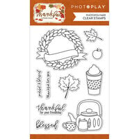 PhotoPlay - Thankful Collection - Clear Photopolymer Stamps