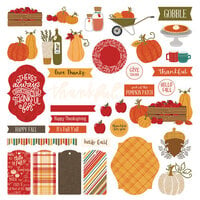 PhotoPlay - Thankful Collection - Card Kit - Stickers