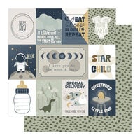 PhotoPlay - To The Moon And Back Collection - 12 x 12 Double Sided Paper - Dream Big