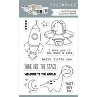 PhotoPlay - To The Moon And Back Collection - Clear Photopolymer Stamps