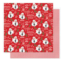 PhotoPlay - The North Pole Trading Co. Collection - Christmas - 12 x 12 Double Sided Paper - Better Not Pout