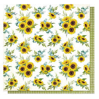 PhotoPlay - Willow Creek Highlands Collection - 12 x 12 Double Sided Paper - Sunflower Field