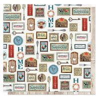 PhotoPlay - Willow Creek Highlands Collection - 12 x 12 Double Sided Paper - Welcome