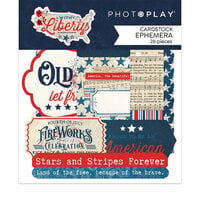 PhotoPlay - With Liberty Collection - Ephemera - Die Cut Cardstock Pieces