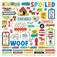 PhotoPlay - Bow Wow and Meow Collection - 12 x 12 Cardstock Stickers - Elements - Bow Wow