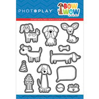 PhotoPlay - Bow Wow and Meow Collection - Etched Dies - Bow Wow
