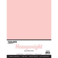 My Colors Cardstock - By PhotoPlay - 8.5 x 11 Heavyweight Cardstock Pack - Ballerina Pink - 10 Pack