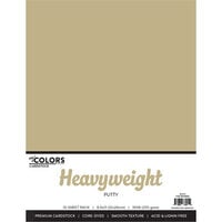 My Colors Cardstock - By PhotoPlay - 8.5 x 11 Heavyweight Cardstock Pack - Putty - 10 Pack