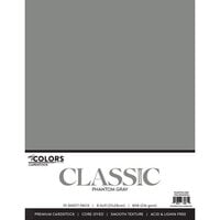 My Colors Cardstock - By PhotoPlay - 8.5 x 11 Classic Cardstock Pack - Phantom Gray - 10 Pack