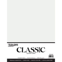 My Colors Cardstock - By PhotoPlay - 8.5 x 11 Classic Cardstock Pack - Almost Gray - 10 Pack