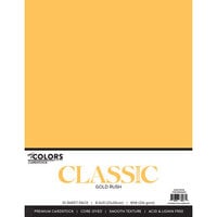 My Colors Cardstock - By PhotoPlay - 8.5 x 11 Classic Cardstock Pack - Gold Rush - 10 Pack