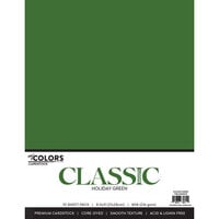 My Colors Cardstock - By PhotoPlay - 8.5 x 11 Classic Cardstock Pack - Holiday Green - 10 Pack