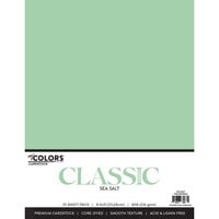 My Colors Cardstock - By PhotoPlay - 8.5 x 11 Classic Cardstock Pack - Sea Salt - 10 Pack