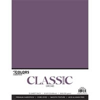 My Colors Cardstock - By PhotoPlay - 8.5 x 11 Classic Cardstock Pack - Orchid - 10 Pack